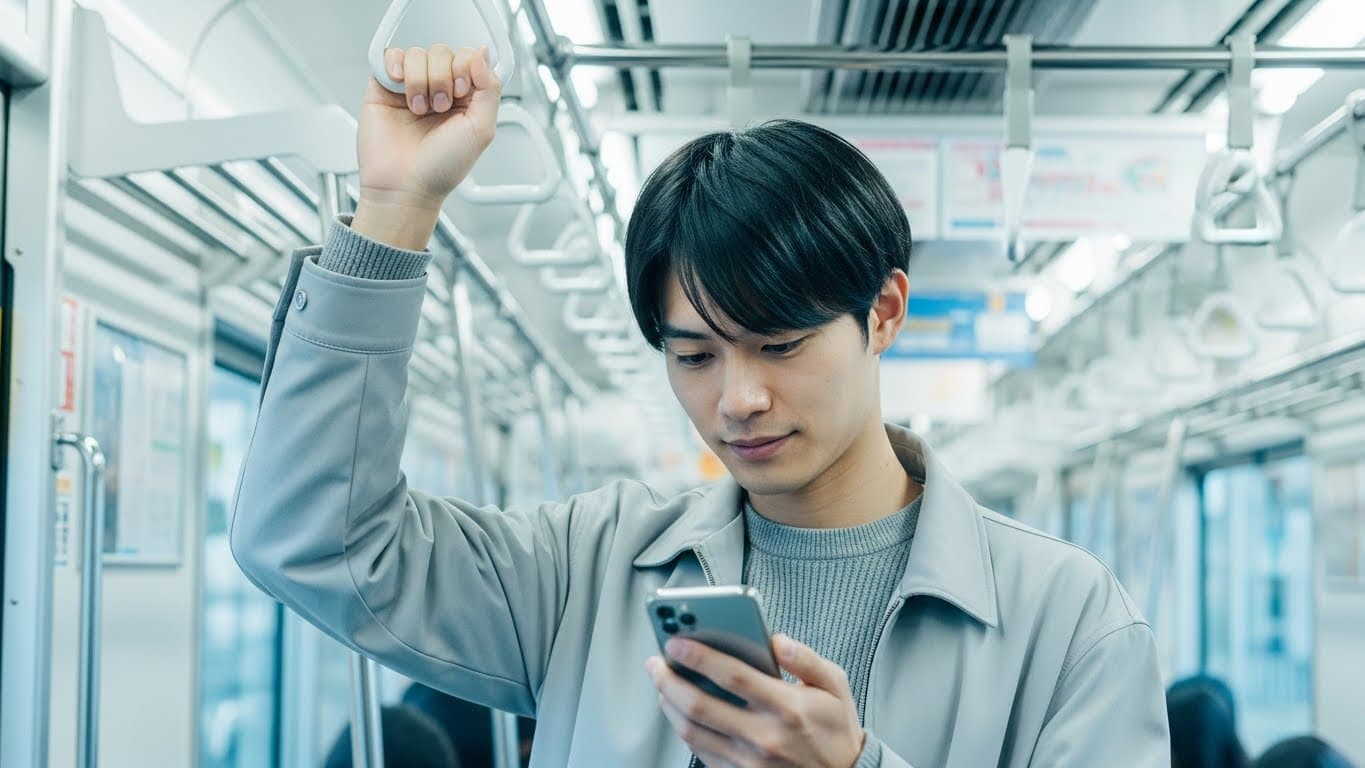 隙間時間に最適化されたUI